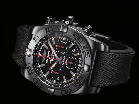 breitling chronomat 44 blacksteel raven|breitling chronomat 44 blackeye blue.